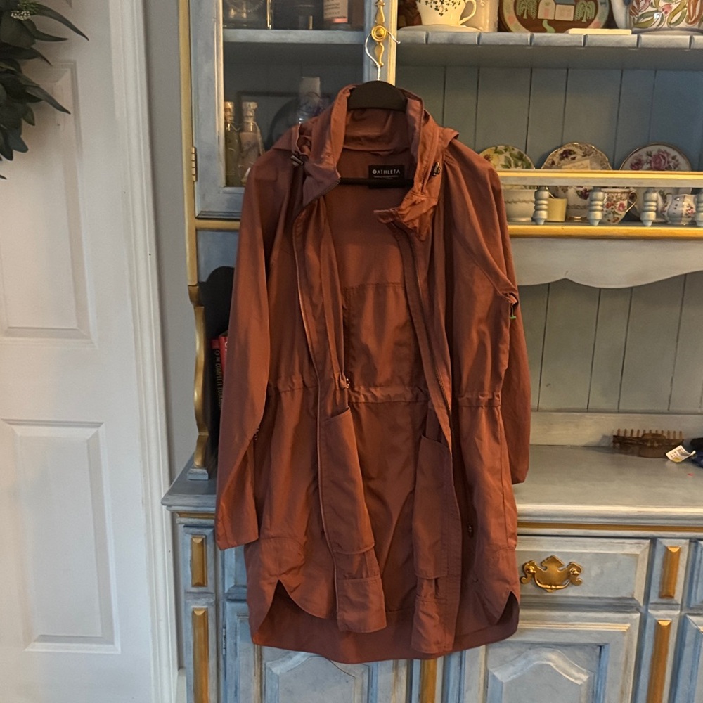 Athleta Rust Utility Jacket